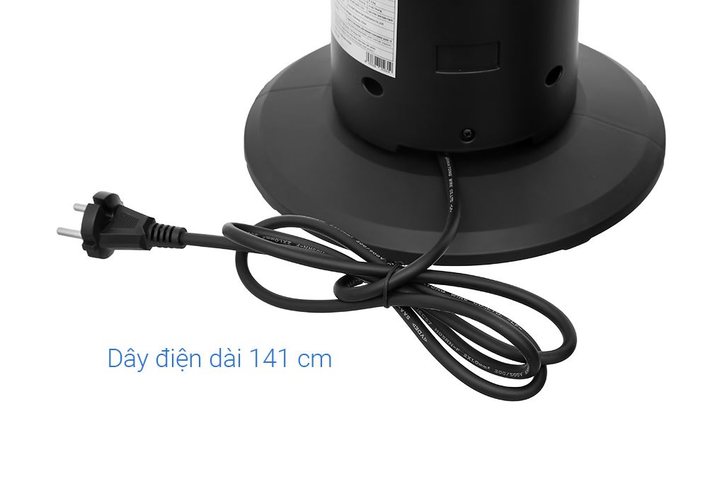 Quạt sưởi gốm Kangaroo KGAH06G Màu Đen