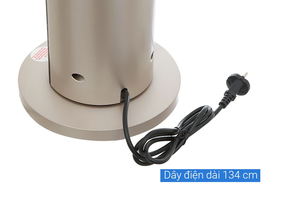 Quạt sưởi gốm Nagakawa NEH8366 Màu Vàng đồng