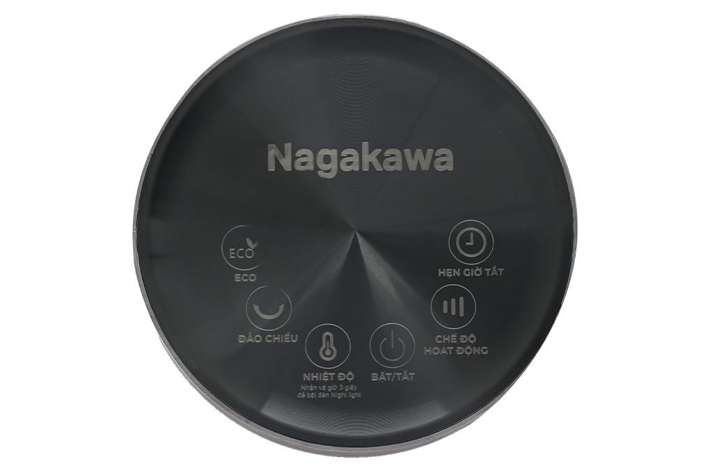 Quạt sưởi gốm Nagakawa NEH8366 Màu Vàng đồng