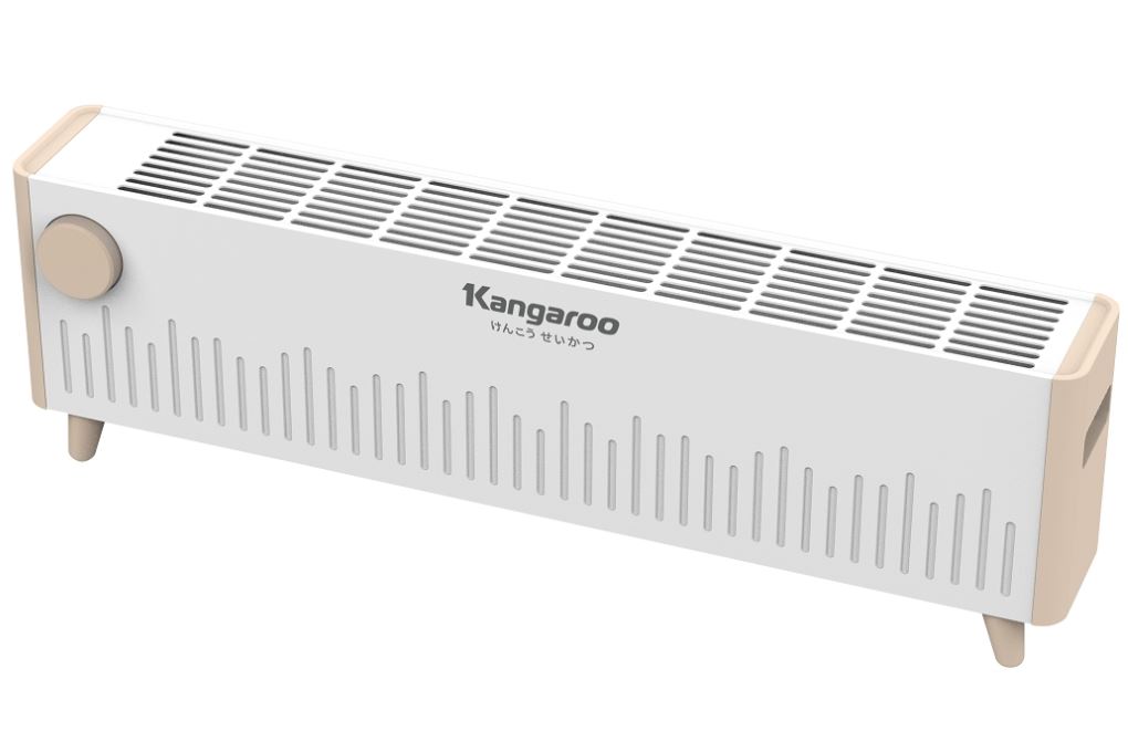 Máy sưởi để bàn Kangaroo KGFH11 Màu Trắng