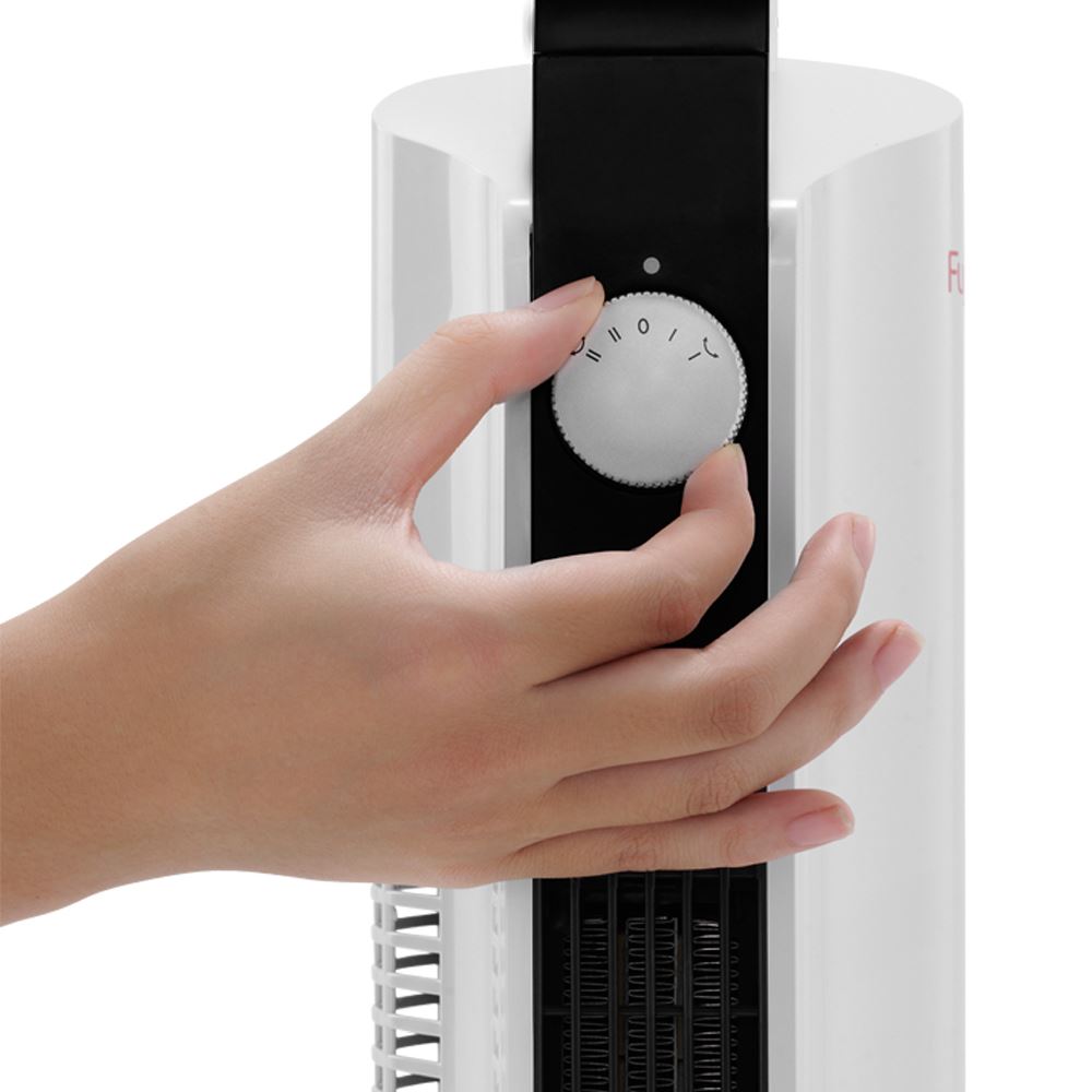 Quạt sưởi gốm ceramic FUJIHOME FH2000M Màu Trắng
