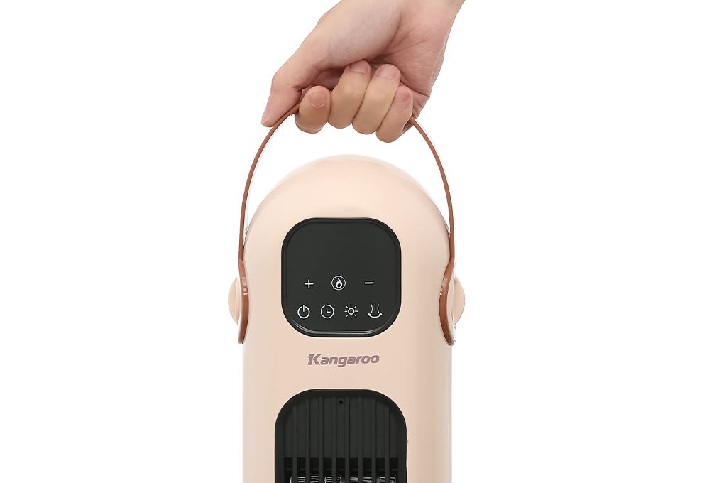 Quạt sưởi gốm Kangaroo KGFH8G Màu Hồng