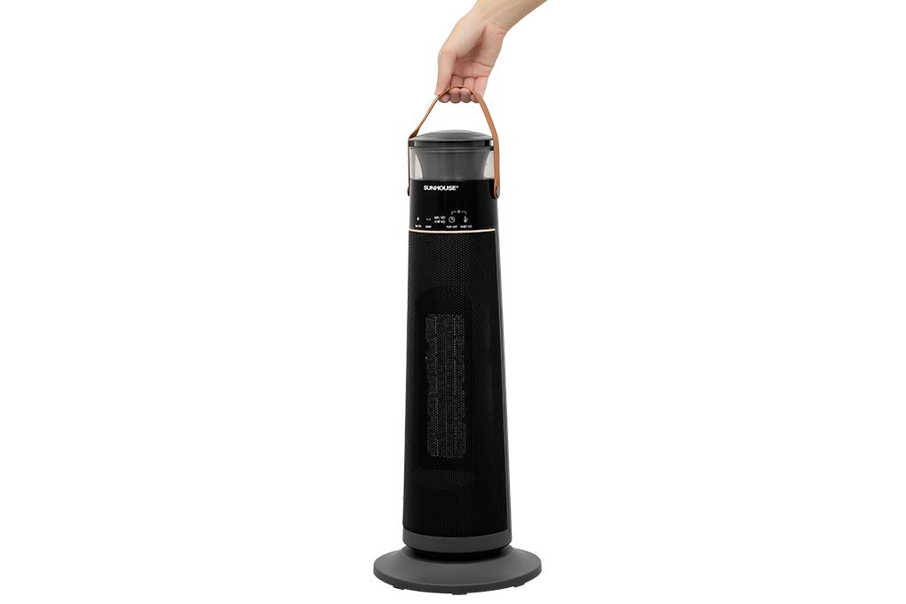 Quạt sưởi gốm Sunhouse SHD7061 Màu Đen