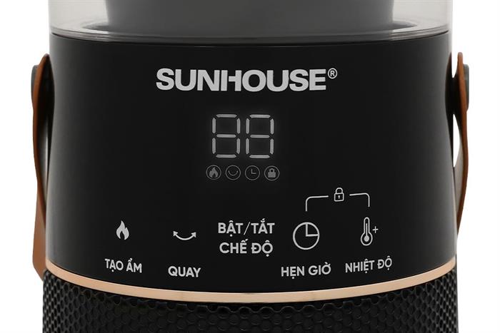 Quạt sưởi gốm Sunhouse SHD7061 Màu Đen