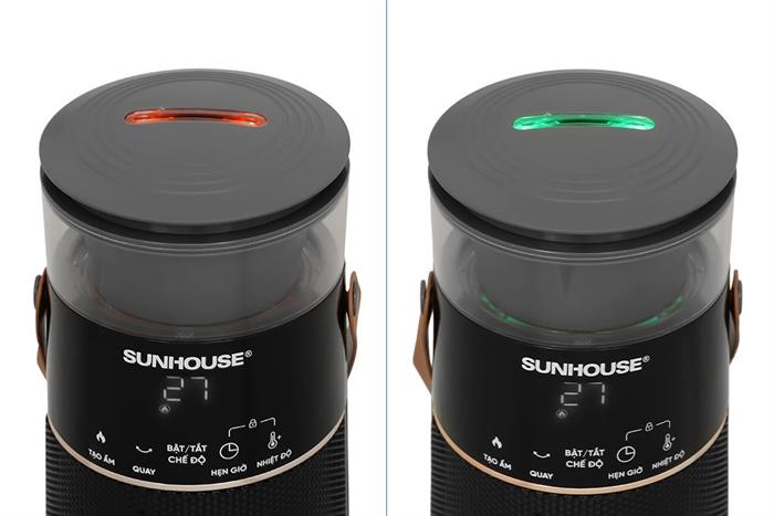 Quạt sưởi gốm Sunhouse SHD7061 Màu Đen