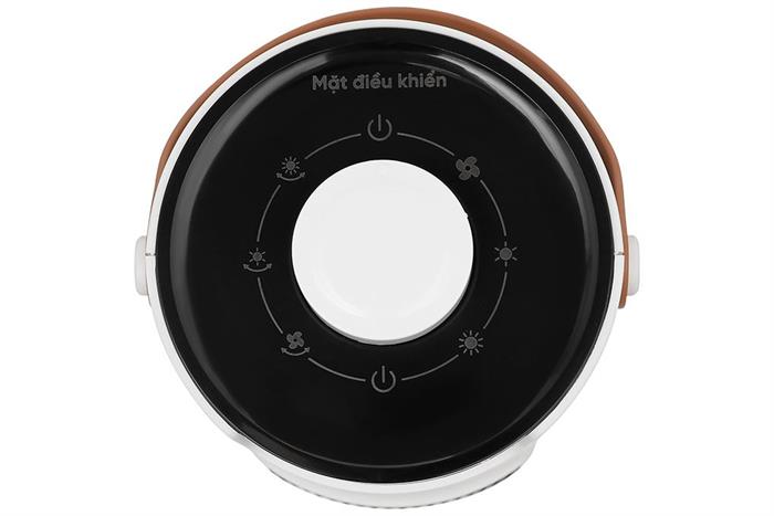 Quạt sưởi gốm Sunhouse SHD7060W Màu Đen/Trắng