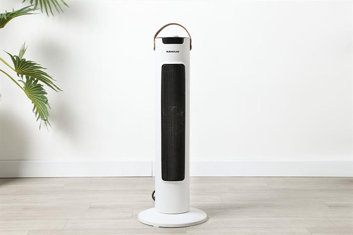 Quạt sưởi gốm Sunhouse SHD7060W Màu Đen/Trắng