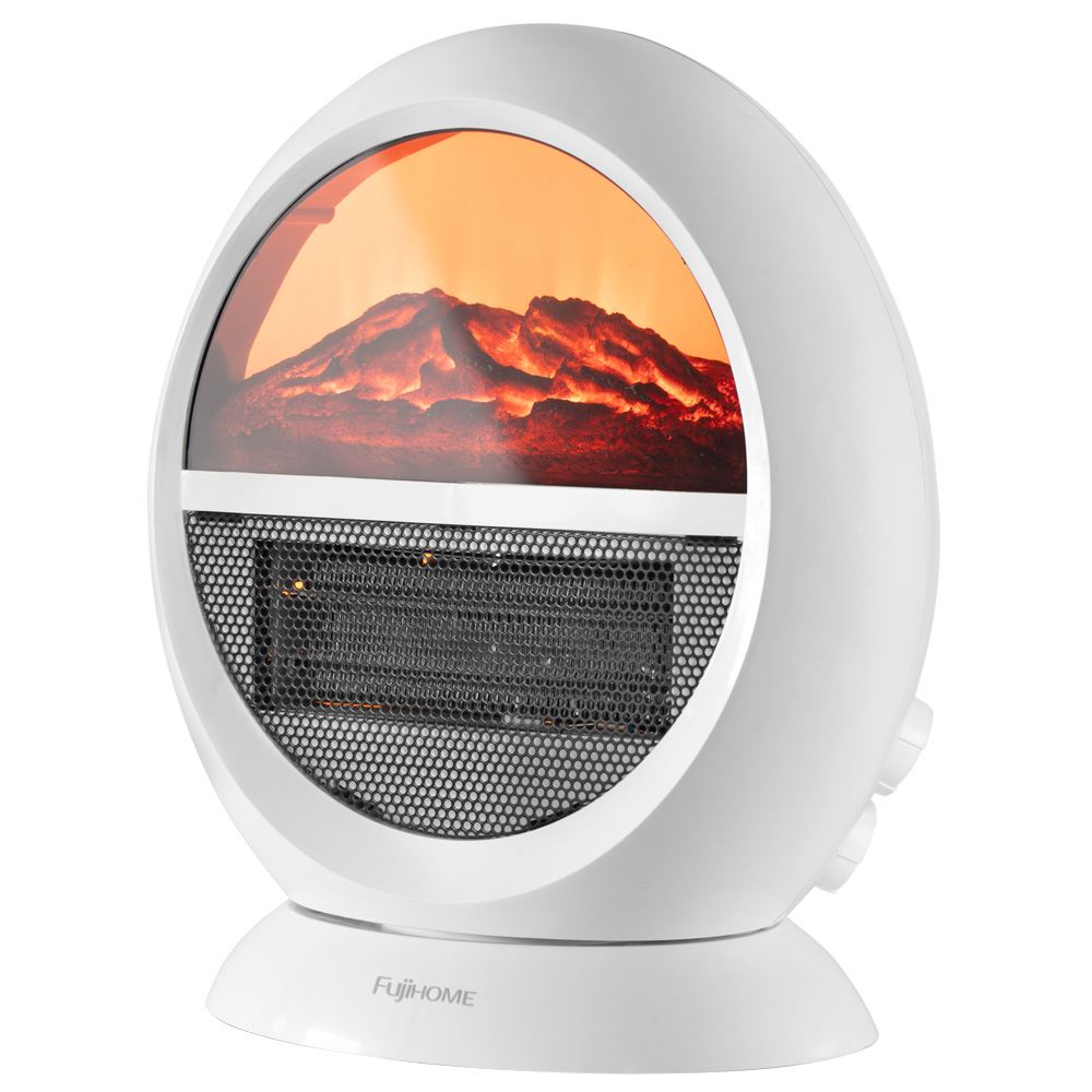 Quạt sưởi để bàn FUJIHOME FH09 Màu Trắng