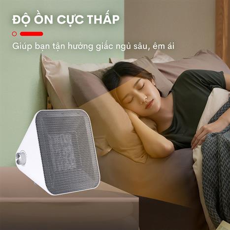 Quạt sưởi gốm FUJIHOME FH1100 Màu Trắng