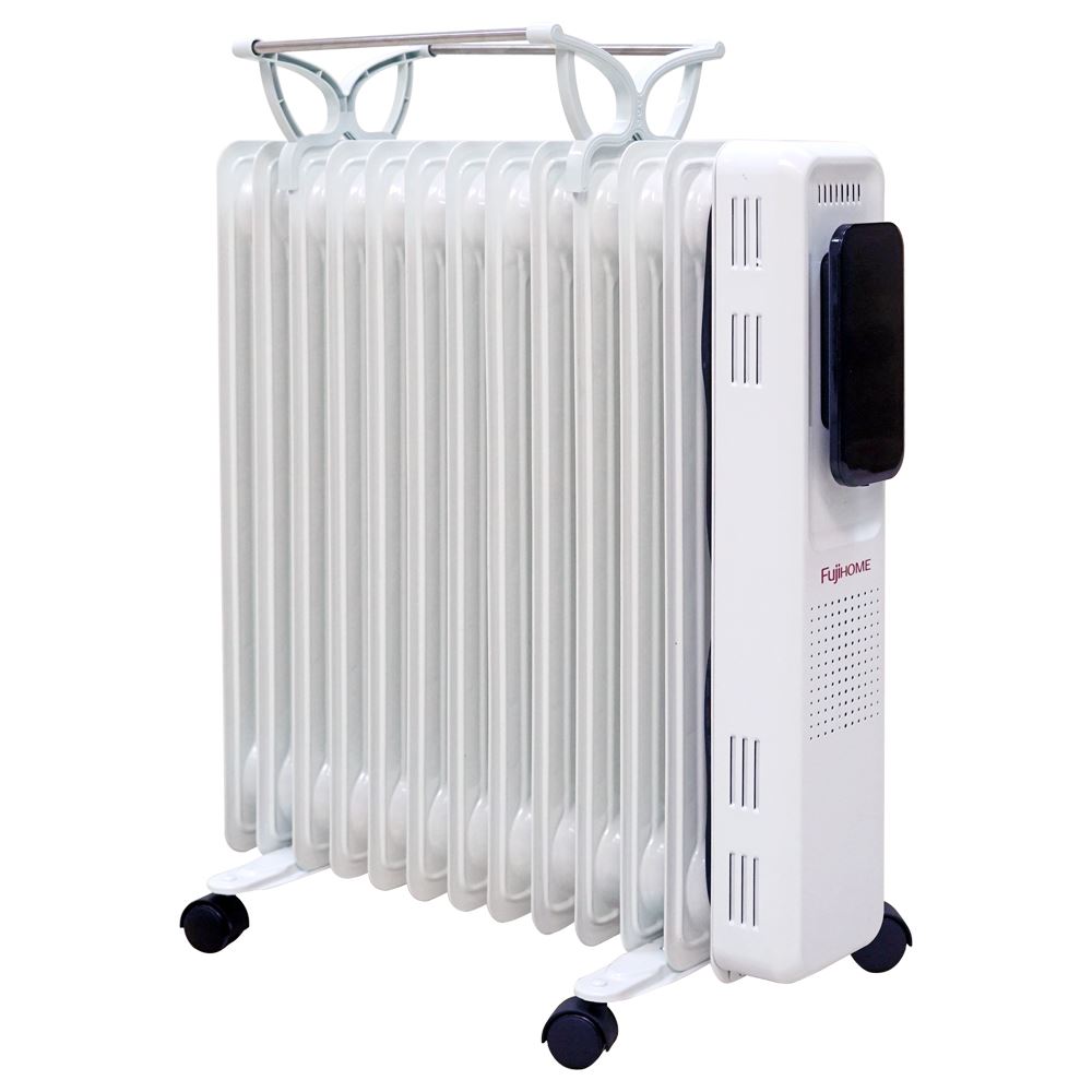 Máy sưởi dầu FUJIHOME OH8613 Màu Trắng