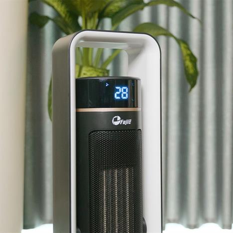 Quạt sưởi gốm FujiE CH-2400 Màu Trắng - Đen