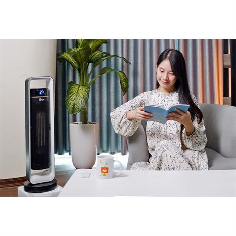 Quạt sưởi gốm FujiE CH-2400 Màu Trắng - Đen