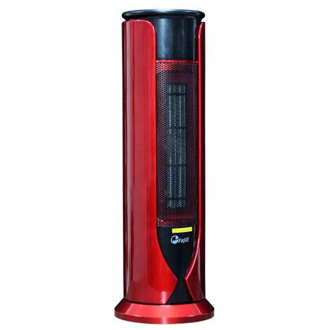 Quạt sưởi gốm FujiE CH-1600 Màu Đen - Đỏ