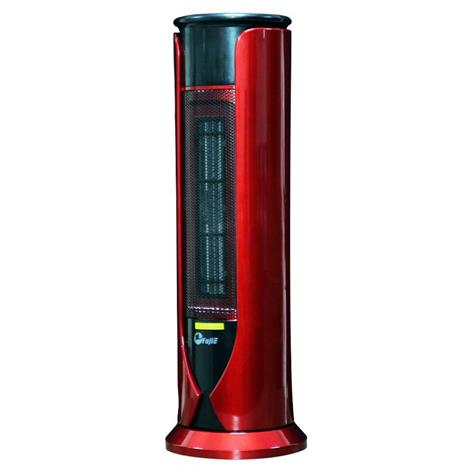 Quạt sưởi gốm FujiE CH-1600 Màu Đen - Đỏ