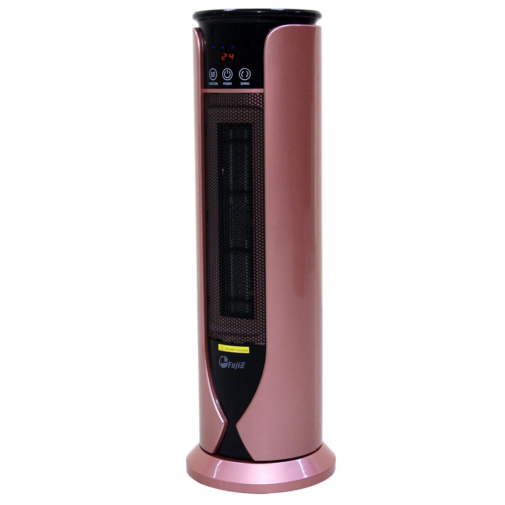 Quạt sưởi gốm FujiE CH-1600RM Màu Đen hồng
