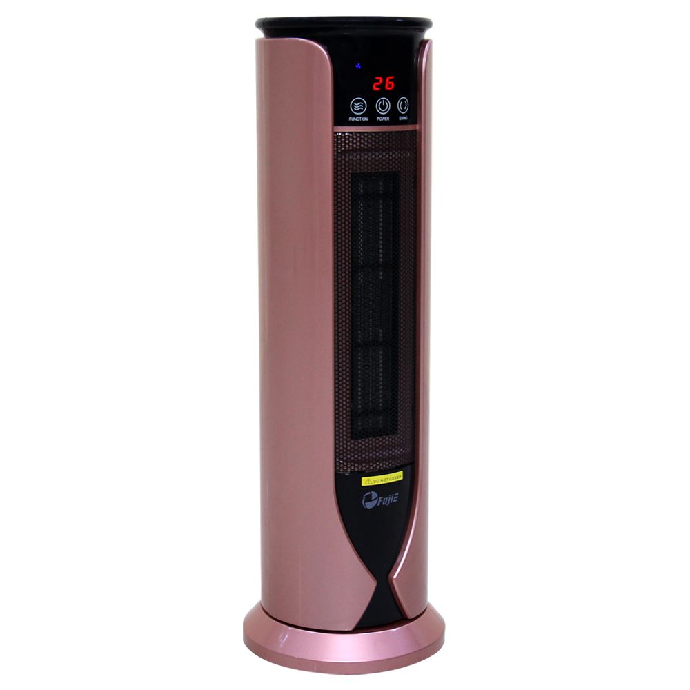 Quạt sưởi gốm FujiE CH-1600RM Màu Đen hồng
