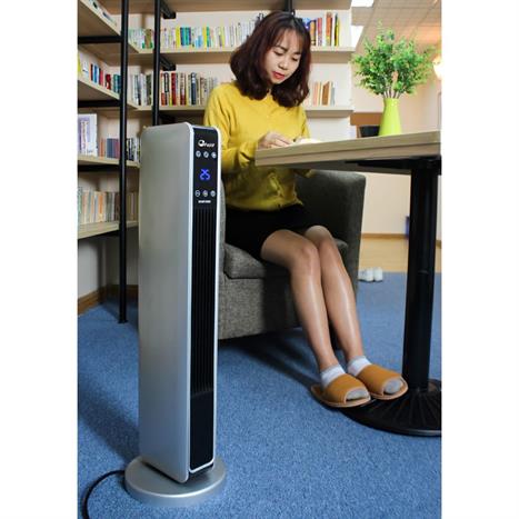 Quạt sưởi gốm FujiE CH-2000 Màu Đen