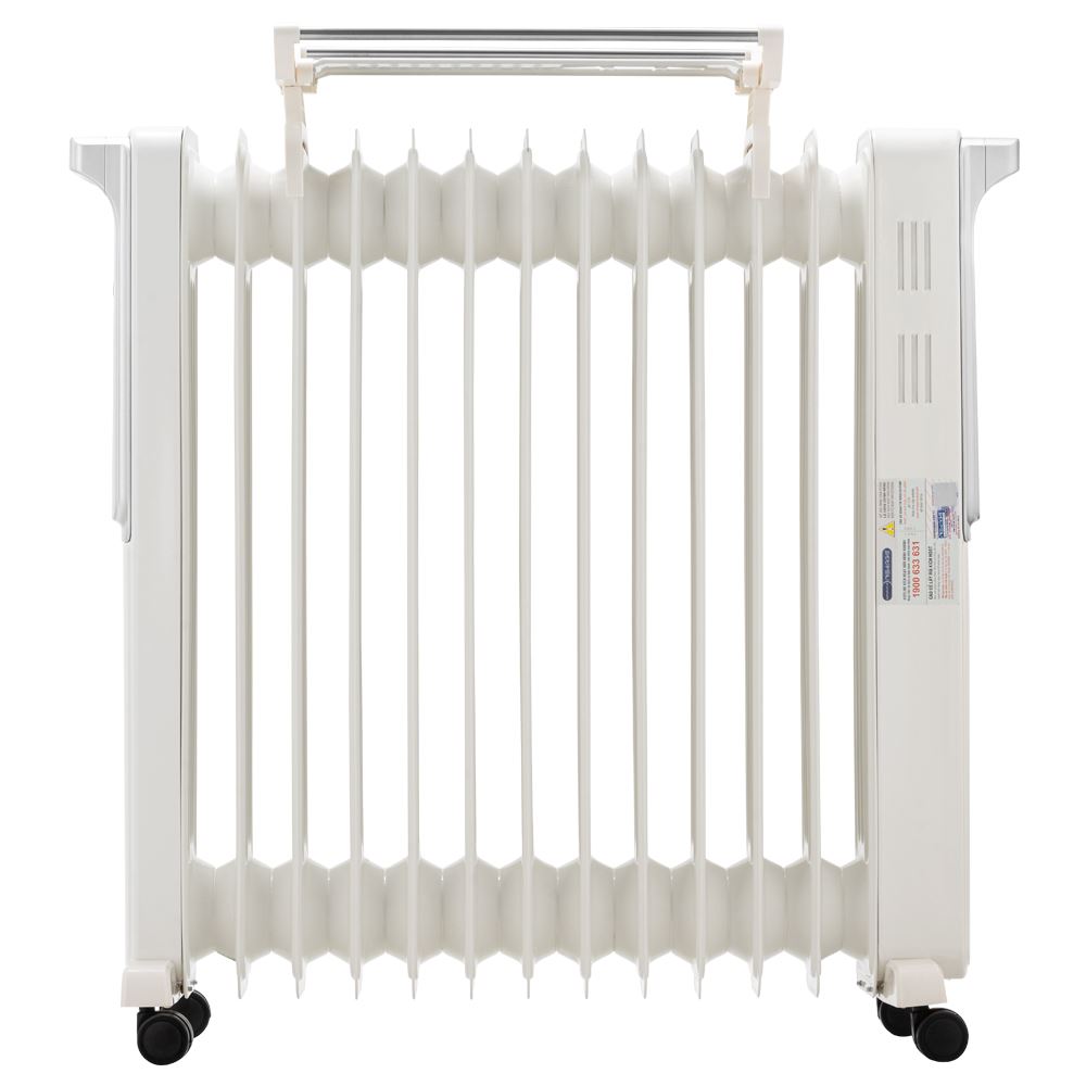 Máy sưởi dầu FujiE OFR4413 Màu Trắng