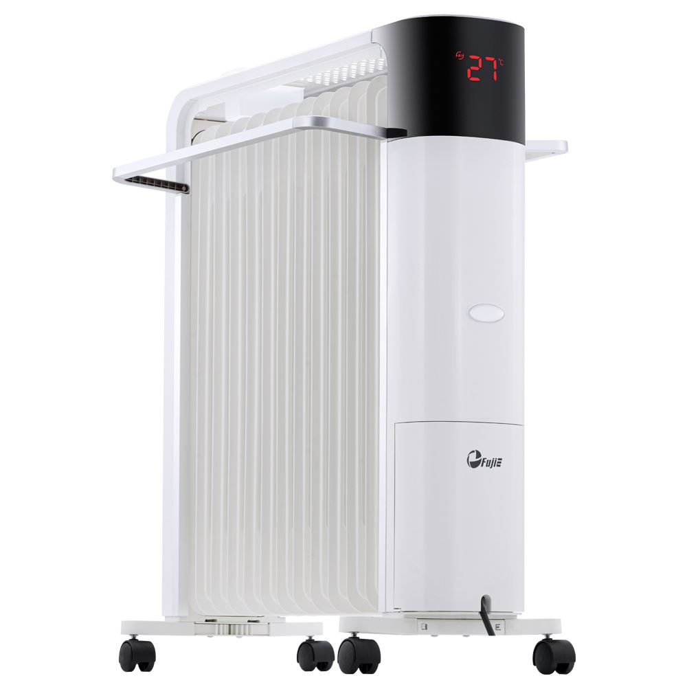 Máy sưởi dầu FujiE OFR7813 Màu Trắng - Đen