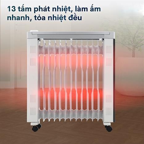 Máy sưởi dầu FujiE OFR7913 Màu Đen