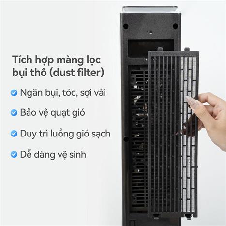 Máy sưởi gốm FujiE VH08 Màu Đen