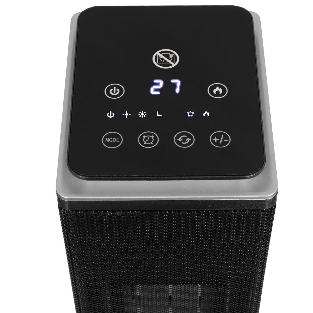 Máy sưởi gốm FujiE VH08 Màu Đen