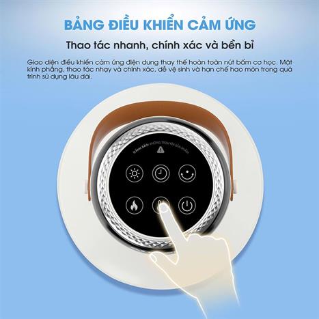 Quạt sưởi gốm Kalite KH25 Màu Màu be