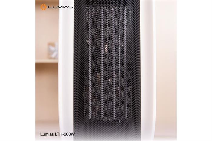 Quạt sưởi gốm Lumias LTH-200W Màu Trắng