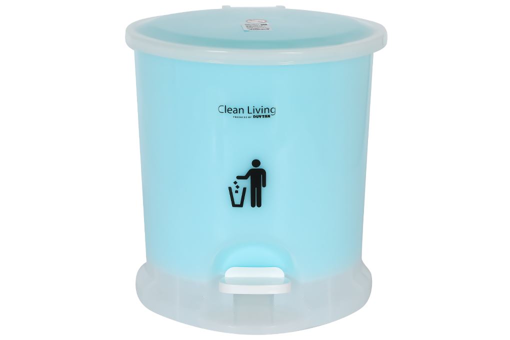 Thùng rác nhựa 12 lít Duy Tân Xanh dương Màu Xanh Dương