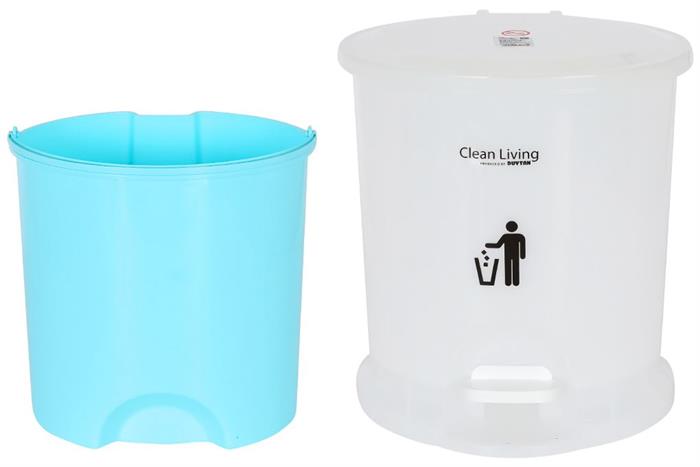 Thùng rác nhựa 12 lít Duy Tân Xanh dương Màu Xanh Dương