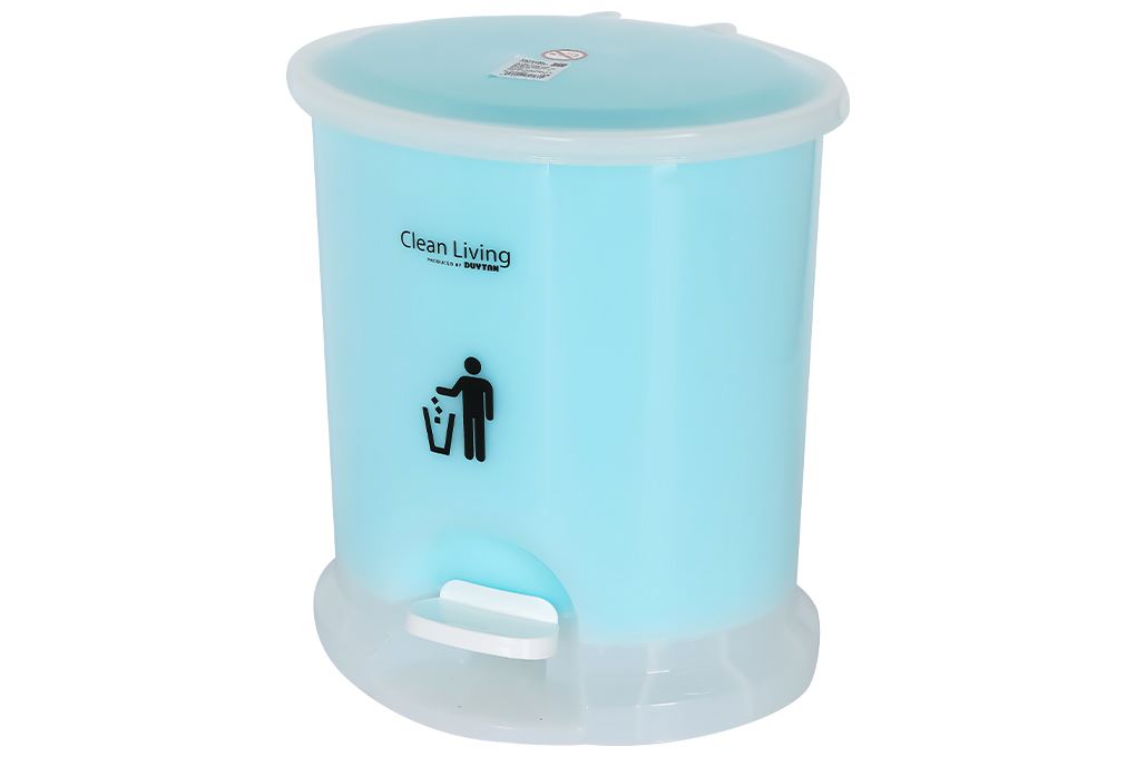 Thùng rác nhựa 12 lít Duy Tân Xanh dương Màu Xanh Dương