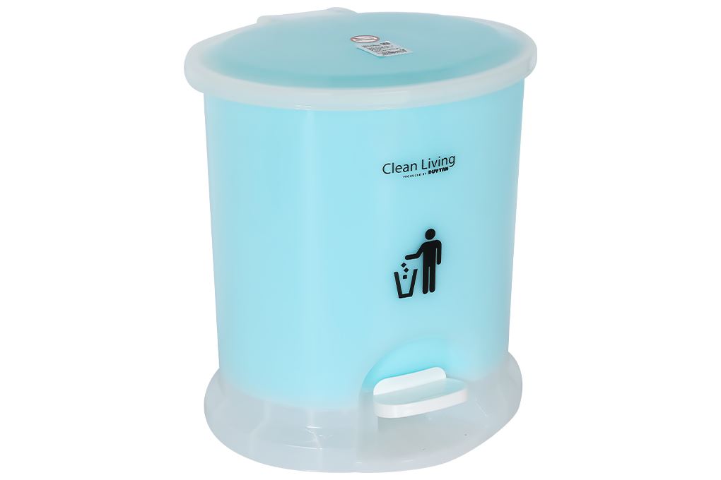 Thùng rác nhựa 12 lít Duy Tân Xanh dương Màu Xanh Dương