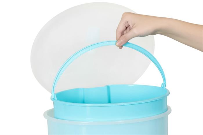 Thùng rác nhựa 12 lít Duy Tân Xanh dương Màu Xanh Dương