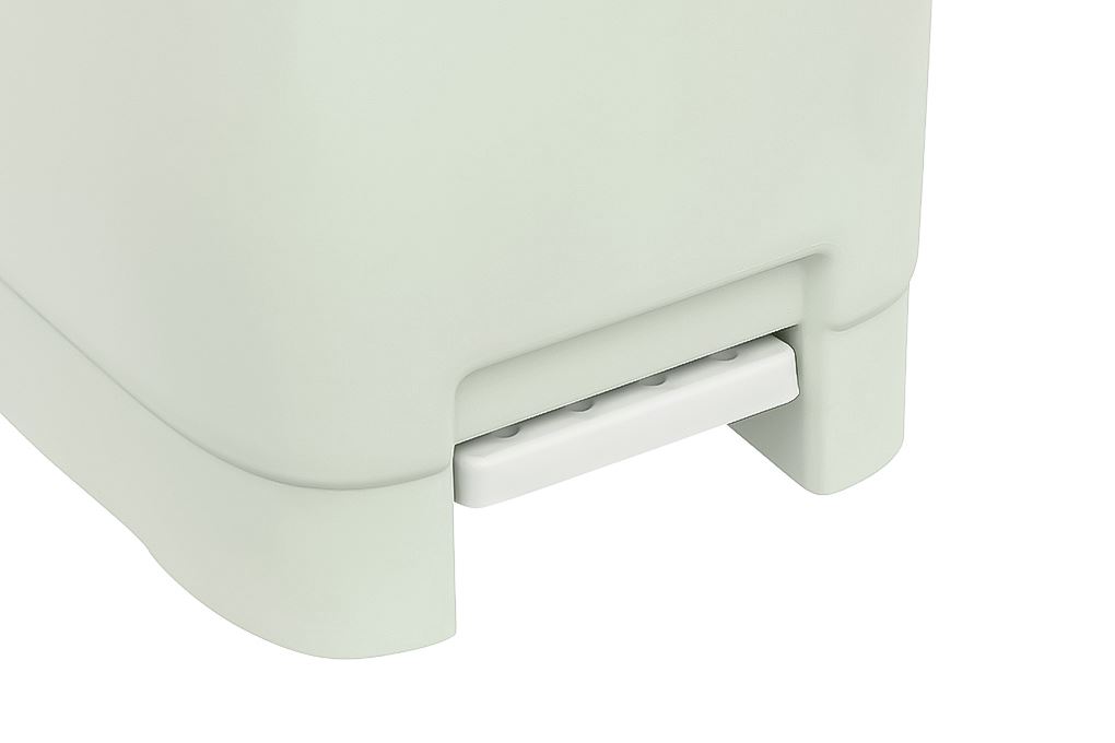 Thùng rác nhựa 10 lít Duy Tân Matsu Slim Màu Xanh lá