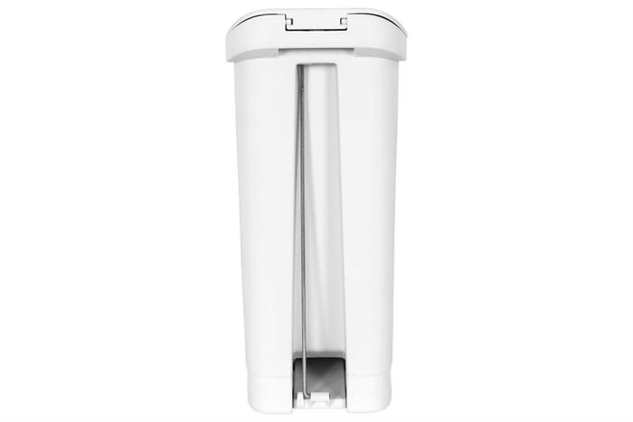Thùng rác nhựa 15 lít Duy Tân Matsu Slim Màu Trắng