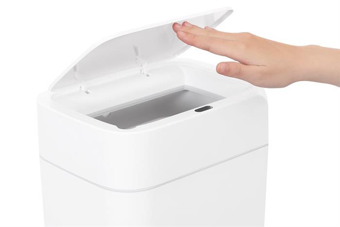 Thùng rác thông minh nhựa 18 lít Kalpen G2 Màu Trắng