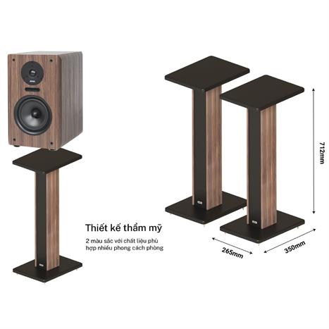 Chân loa 30kg 18x245x350mm KADMA KST70 Màu Nâu đậm