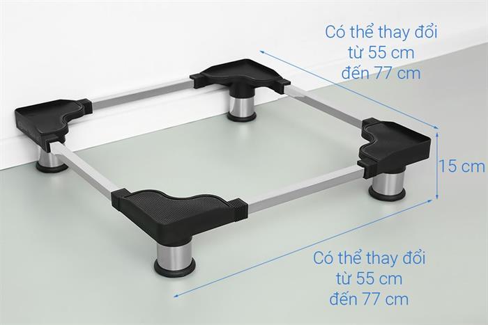 Chân đế máy giặt, tủ lạnh 800 kg 55x77 cm Camel CD5577DN