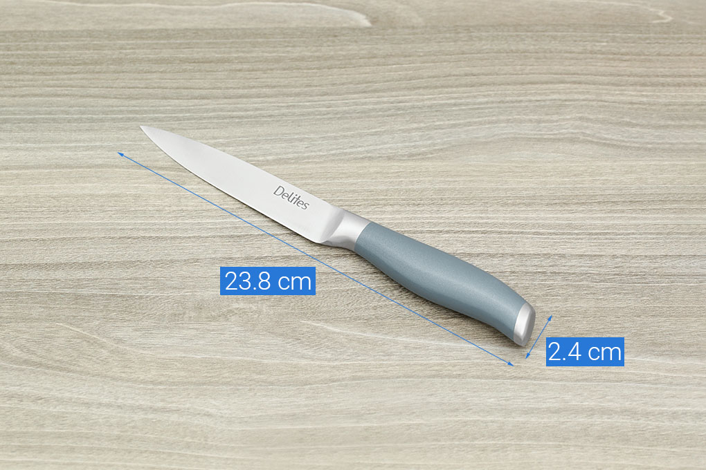 Dao gọt inox Delites LK-2433 Màu Xanh Dương