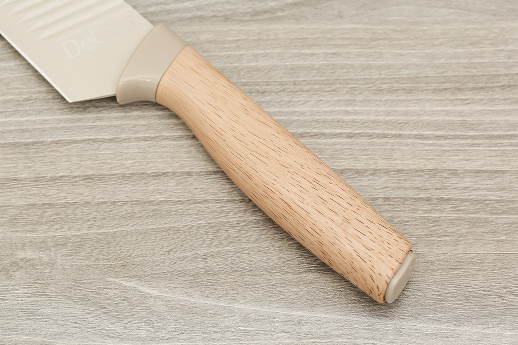 Dao thái inox Delites LK-2434 Màu Nâu