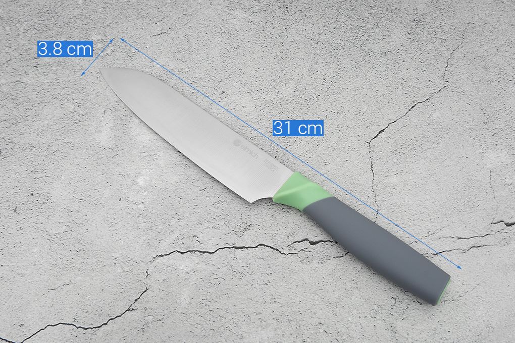 Bộ dao inox Elmich EL8410 Màu Xám
