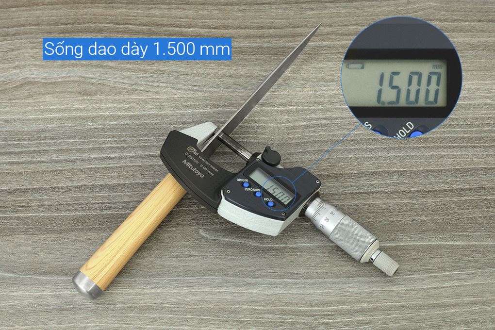 Bộ dao inox Delites LK-318-3 Màu Nâu