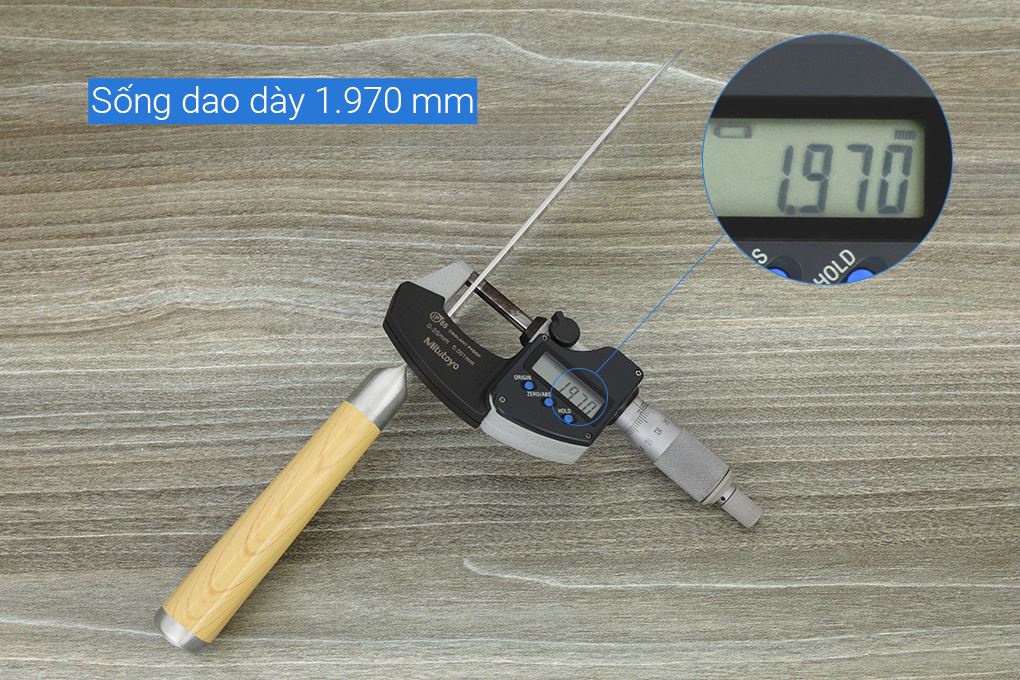 Bộ dao inox Delites LK-318-3 Màu Nâu