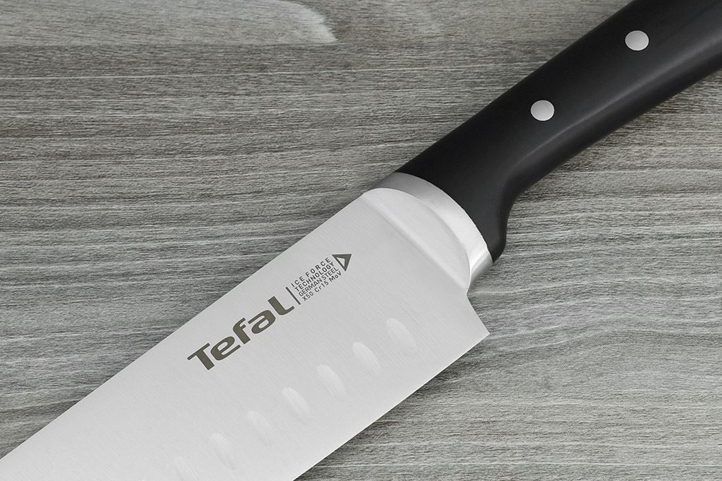 Dao thái inox Tefal Ice Force K2320614 Màu Đen