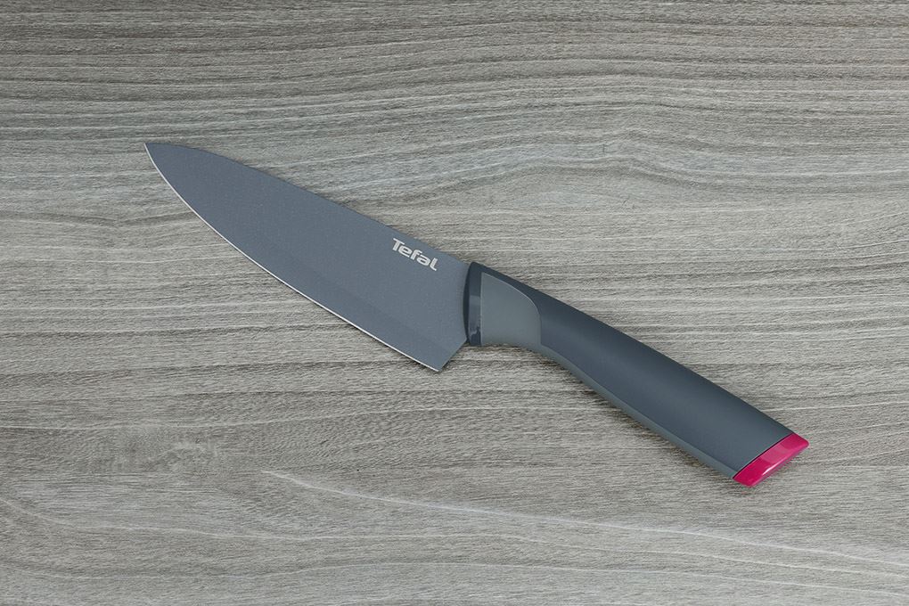 Dao thái inox Tefal Fresh Kitchen K1220304 Màu Xám