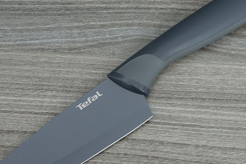 Dao thái inox Tefal Fresh Kitchen K1220304 Màu Xám