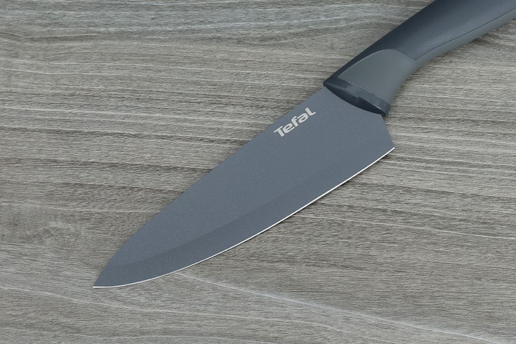Dao thái inox Tefal Fresh Kitchen K1220304 Màu Xám