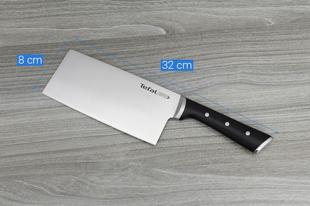 Dao chặt inox Tefal Ice Force K1750124 Màu Đen