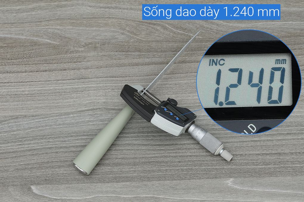 Dao gọt inox Delites CF7403 Màu Xanh lá