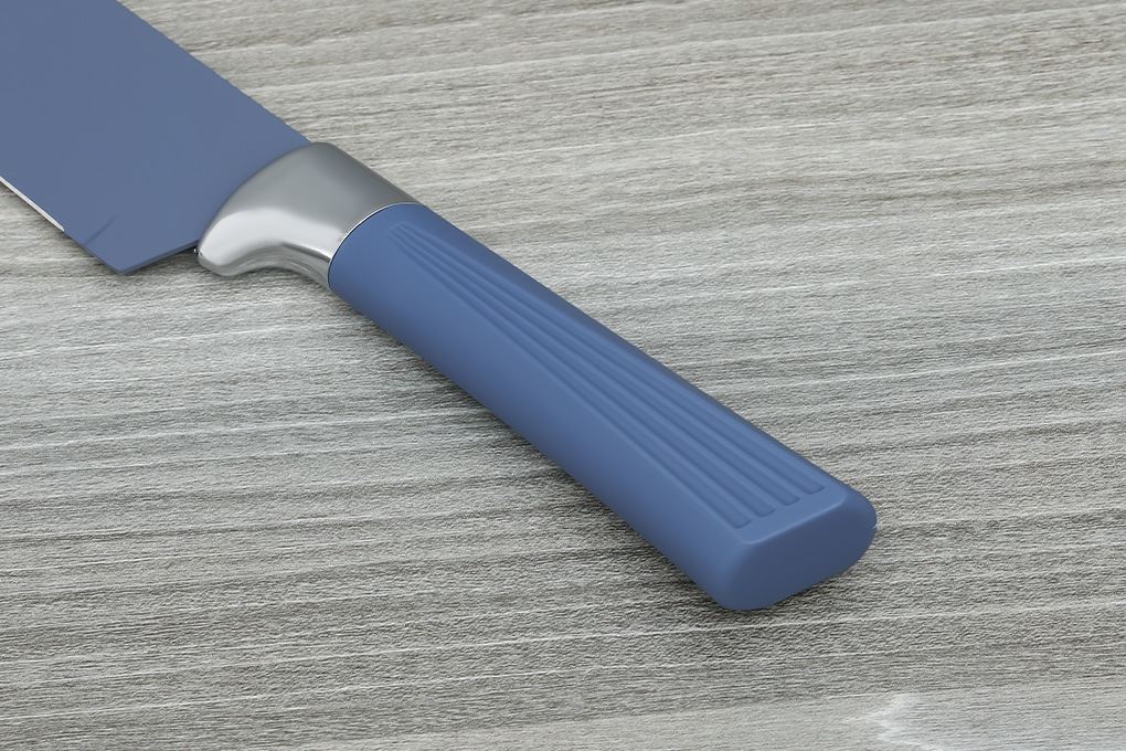 Dao thái inox Delites CF7406 Màu Xanh dương đậm